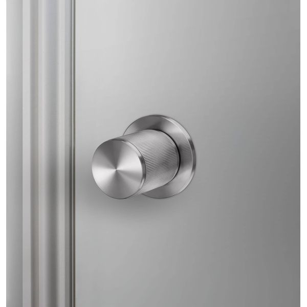 DOOR KNOB / LINEAR / STEEL image 1