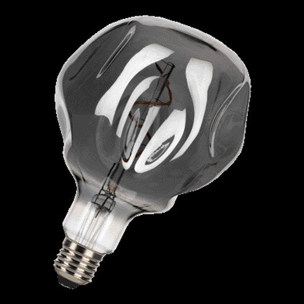 LED Filament G125 Big Baby E27 240V 4W 2200K Black DIM image 2