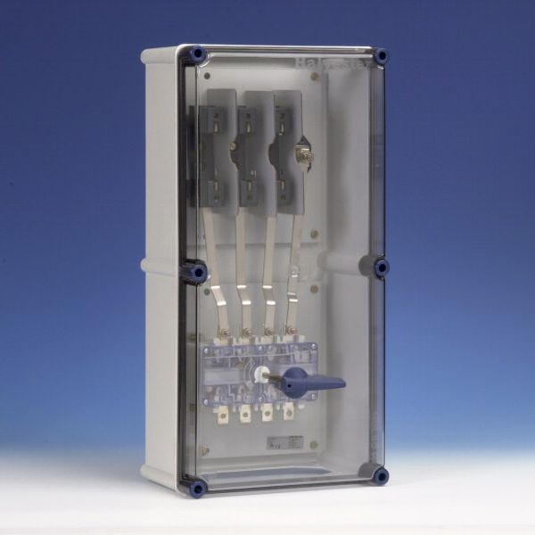Switch and fuse encl. with DMV 250A sz1 3p+sldN image 1