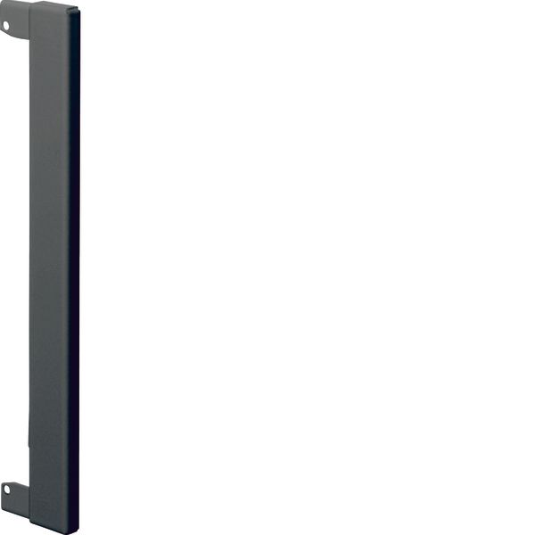 Flange for wall-cover plate for BR/A/H/S width 170mm of steel graphite image 1