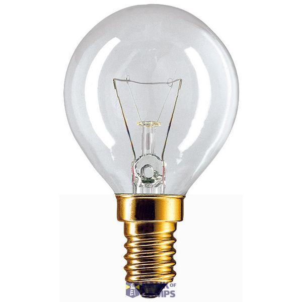 Appl 40W E14 240V P45 CL OV 1BL/10 image 1