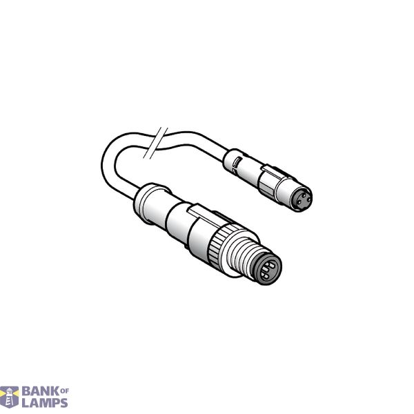 Cable Jumper straight M12 8-pin Male, straight M12 8-pin Female, PUR c image 4