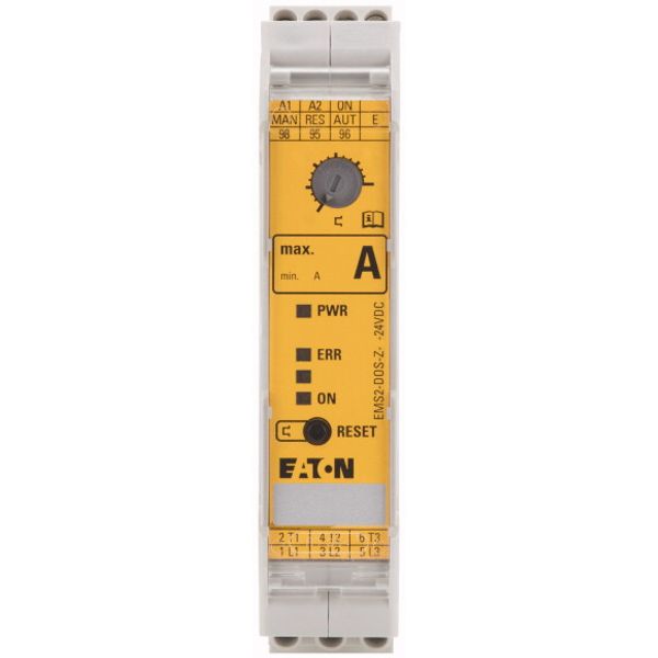 EMS2-DOS-Z-9-24VDC DOL starter, 24 V DC, 1,5 - 7 (AC-53a), 9 (AC-51) A, Screw terminals, Controlled stop, PTB 19 ATEX 3000 image 2