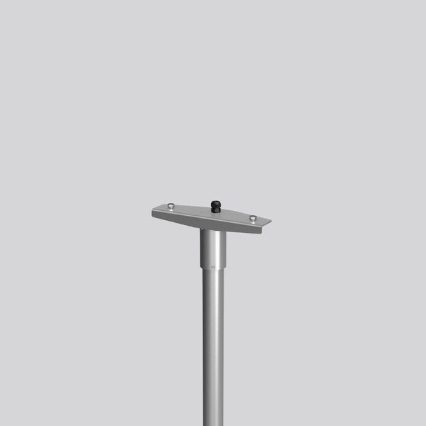 Pole mounting L 346 B 97 H 154 d 60 colour: silver image 1