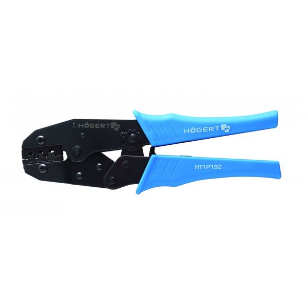 HOEGERT Non-insulated terminal crimping plier image 1