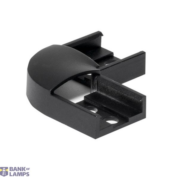 GLENOS 90° connector for Profile 1808, black image 2