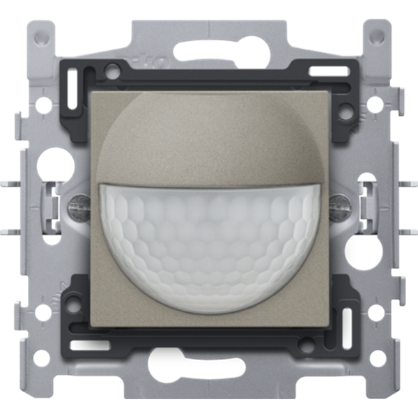 Motion detector, 230 V, 8 m, 180°, wall detector, for flush-mounting box, bronze coated image 1
