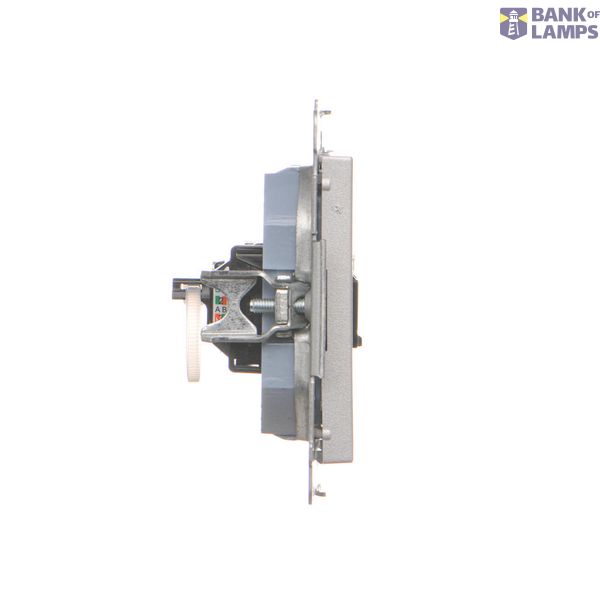 Temperature regulator with dispaly, with outer sensor, Gold matt, metalic image 1