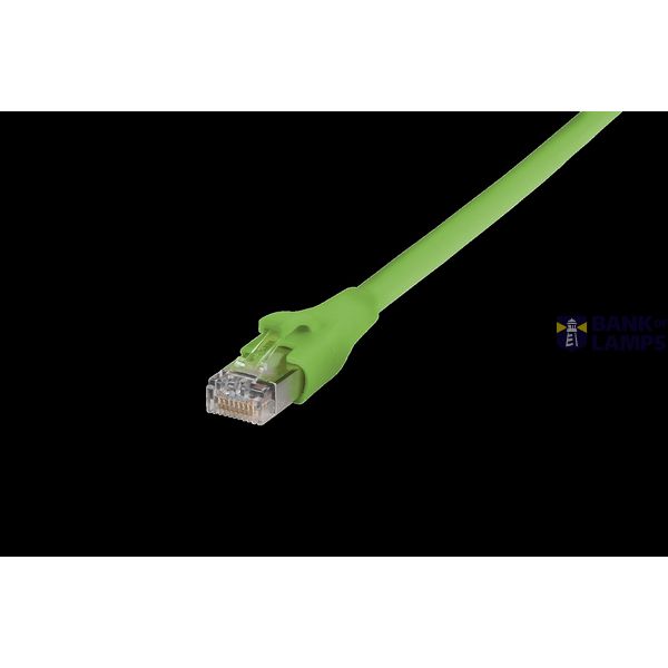 Patch cord Cat.6A AWG 27, 2.0 m green, cULus image 2