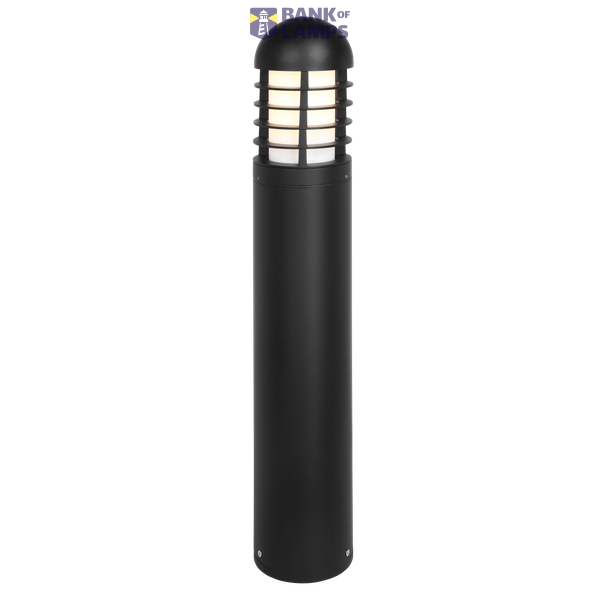 Arden 2 Cage Alum. Bollard Ø120x1075mm 10W SCT Black image 1