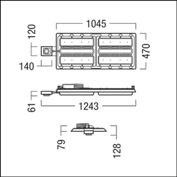 CR2 L35k-840 PC WB PIR WH - LED high-bay luminaire image 2