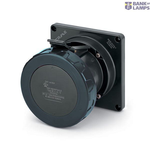 RECEPTACLE 100A 3P 4W 5h IP67 3Ø600V image 1