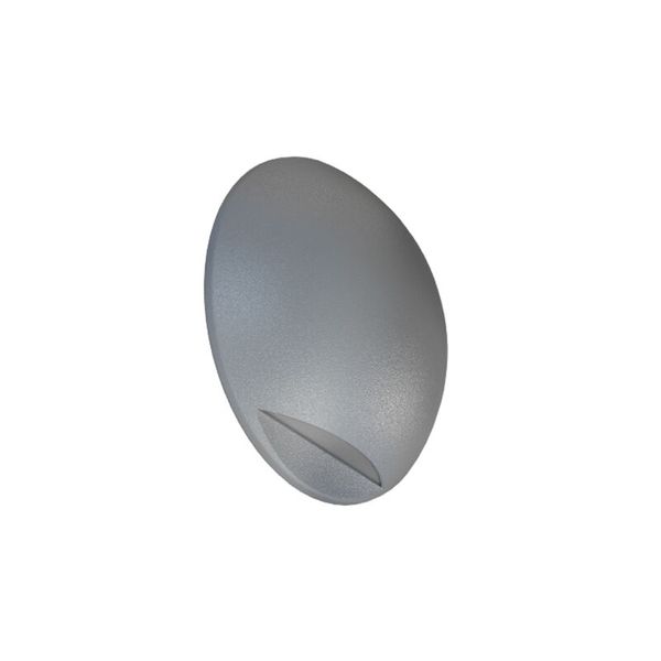 PANLUX LED lamp LEON CIRCLE 2W 130lm 3000K IP65 gray image 1