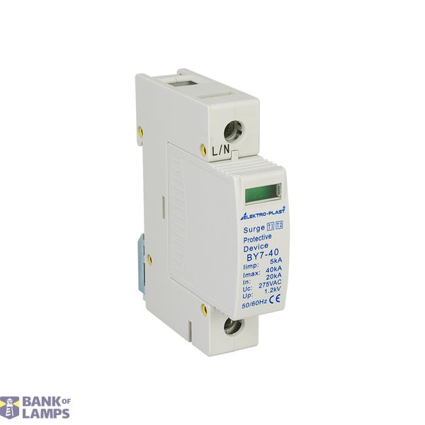 Surge arrester B+C 1P (T1+T2 AC) BY7-40/1-275 image 1
