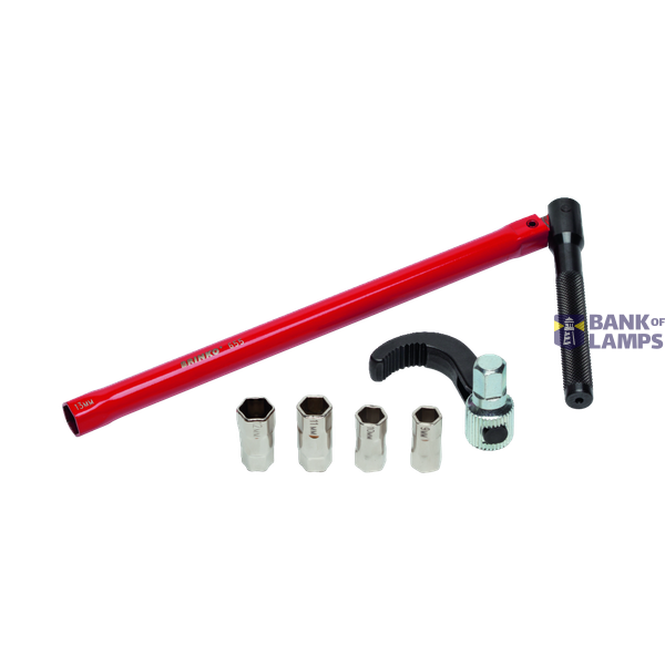 Combination washbasin tap wrench 655 image 1