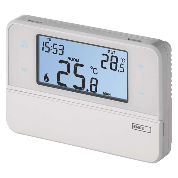 Room programmable wired OpenTherm thermostat P5606OT image 1
