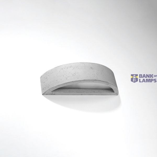 WALL LAMP ATENA CONCRETE E27 1X60W IP20 image 6