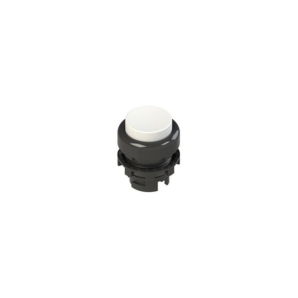 Spring-return white projecting pushbutton image 2