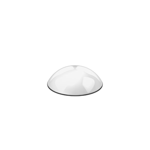Replacement glass, moulded glass D 250 H 96 colour: white image 2
