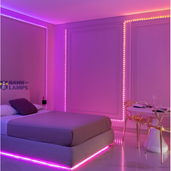 400L RGB Dots Light, 20 meter long, Black, BT+WiFi, Gen II, IP44, Plug F image 4