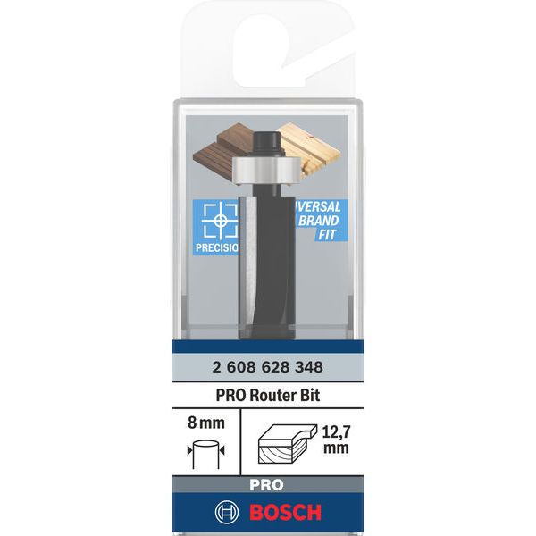 Laminate trim bit, 8 mm, D1 12.7 mm, L 25.4 mm, G 68 mm image 2