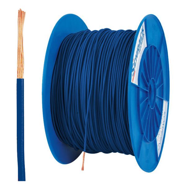 PVC Insulated Single Core Wire H05V-K 0.5mmý, darkblue (coil) (The price is shown without markup on metals. Request a quote for accurate information) image 1