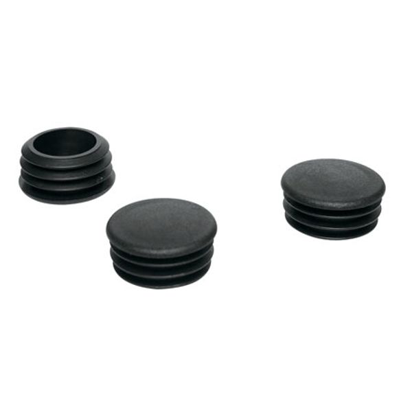 SAT Mast-Endcap Diameter=50mm, Polyethylene, black image 1