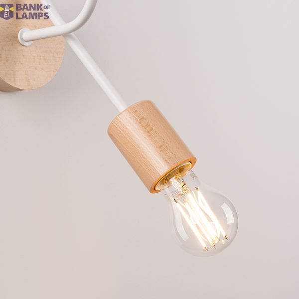 WALL LAMP EMBER WHITE 1XE27 image 11