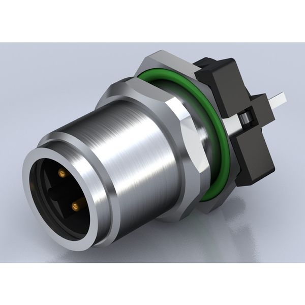 Built-in plugs, M12, Mounting thread: M 12, Number of poles: 4, Strand / cable length: image 1