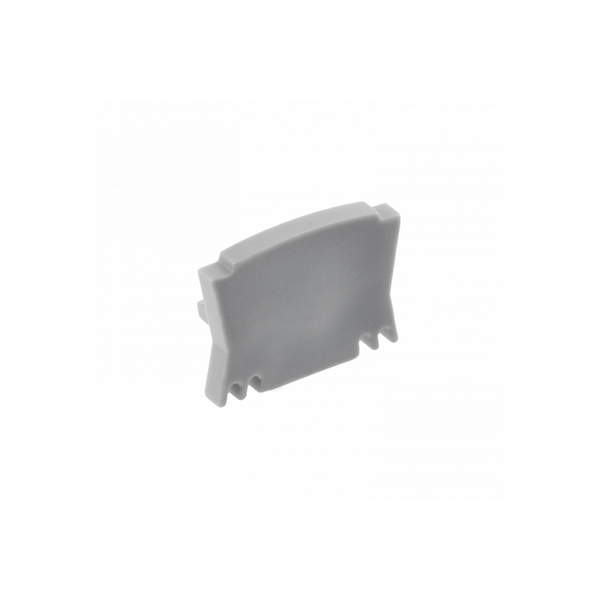 Plug for profile GLAX RADIATOR, (set of 10 pcs.), gray image 1