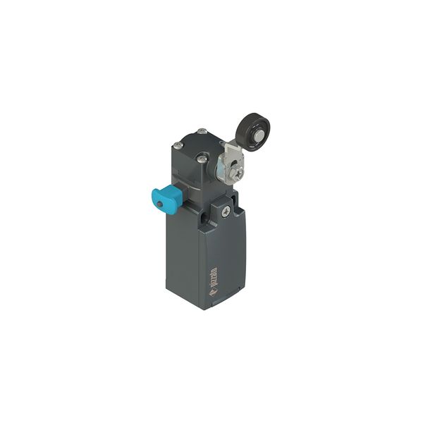 Position switch with roller lever and reset device image 1