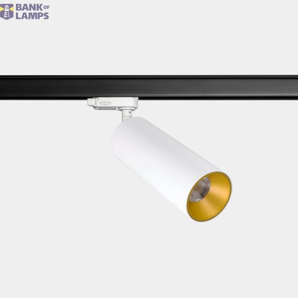 Spotlight Play Deco Track 3-Phase 8.6 LED neutral-white 4000K CRI 90 27.9º PHASE CUT White/Gold 637lm image 1