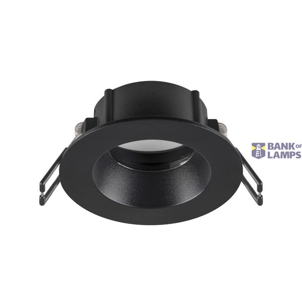 NEW TRIA® 68, ceiling installation ring, D: 8.2 H: 3.4 cm, IP 65, black image 1