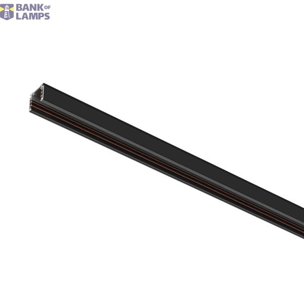 1m mounting track, 48V TRACK, black, DALI image 3