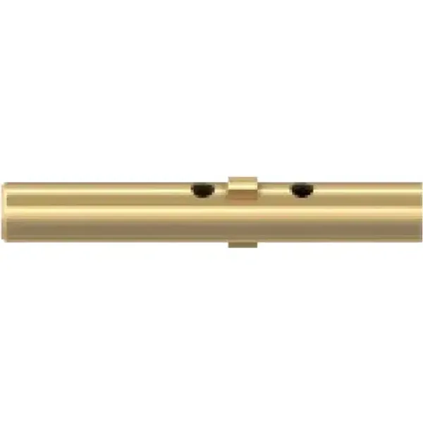 0.7 mm socket, solder/crimp connection, gold, 41.6015 image 1