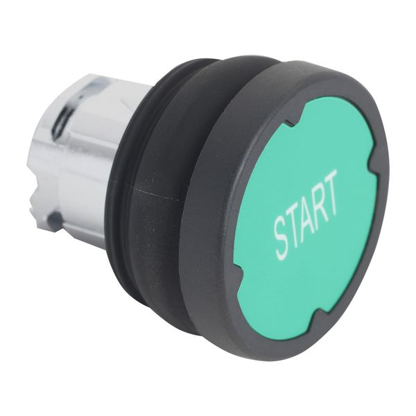 HEAVY ENVIRONMENT PUSH BUTTON, GREEN, WITH image 1