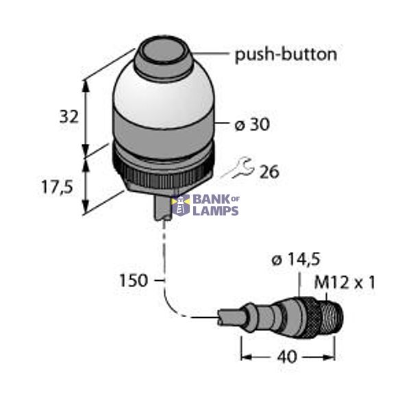 Pick-to-Light Placement Sensor   K30APPBGREQP image 1