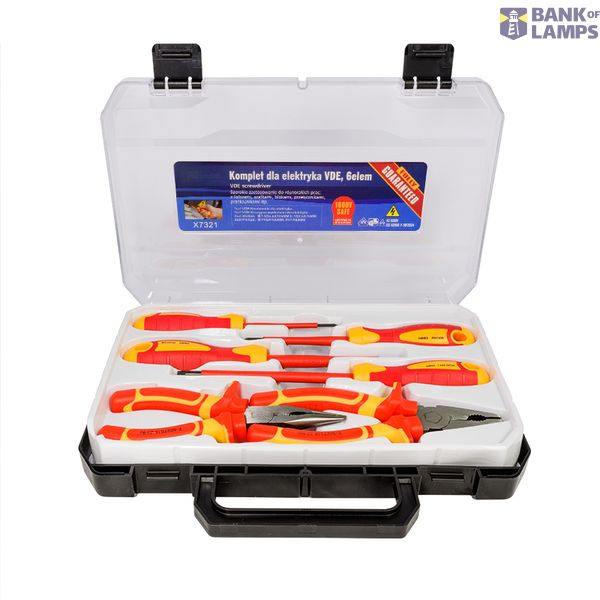 Electrician’s tool kit 1000V VDE 6 pcs. image 1