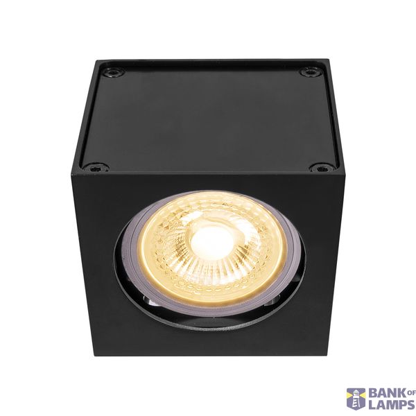 ALTRA DICE WL-1, indoor surface-mounted wall light, QPAR51, black image 4