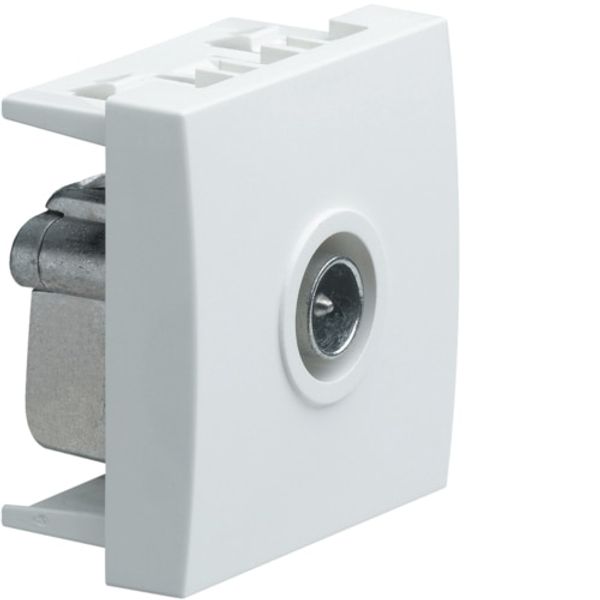 White TV socket, 2M image 1
