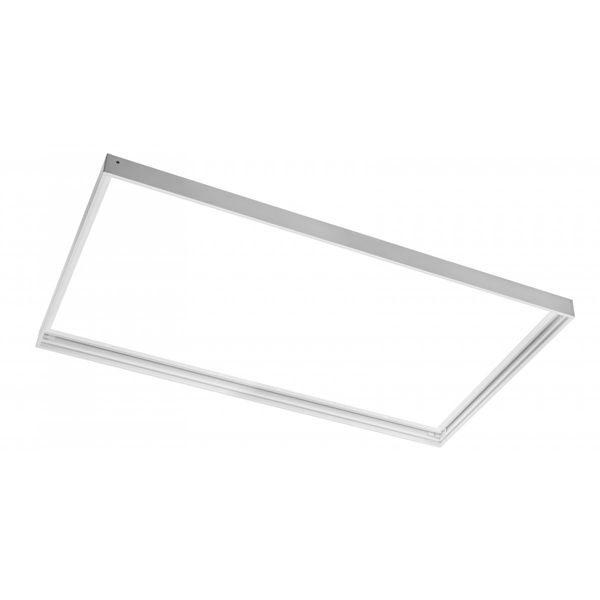 Frame for surface mounting of LED panel 30x60cm, white image 1