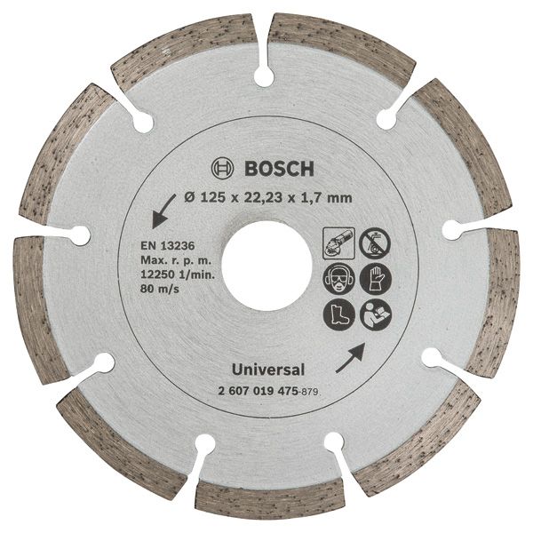 Diamond Cutting Disc ECO For Universal, 125x22.23x1.7 mm image 1