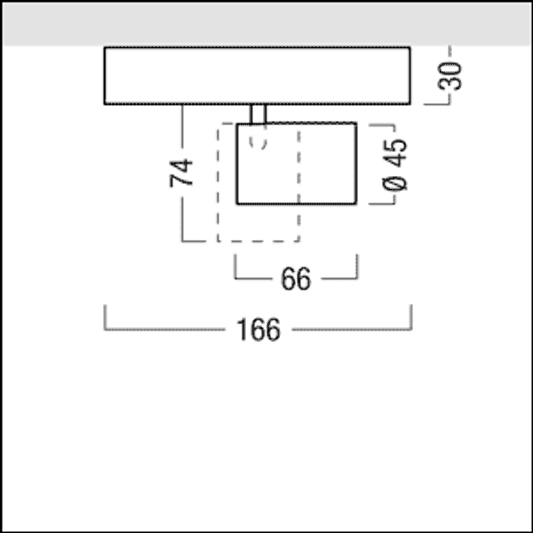 SUP2 M 1/LED550-930 WFL LDO BK - LED accent spot image 3