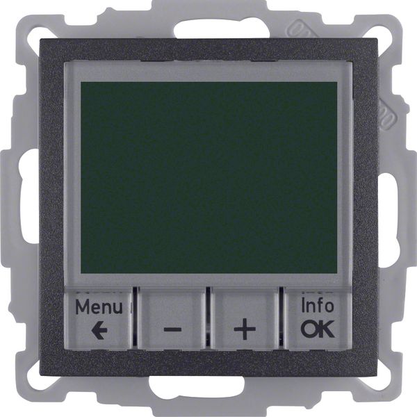 Thermostat, NO contact, centre plate, time-controlled, B.3/B.7, ant.,  image 1