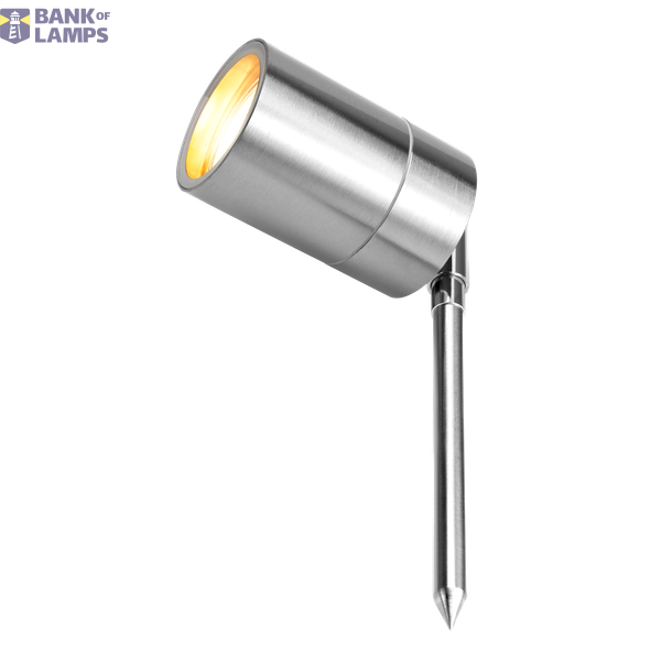Lyons Surface/spike Spot Light Max.7W GU10 Stainless Steel image 1