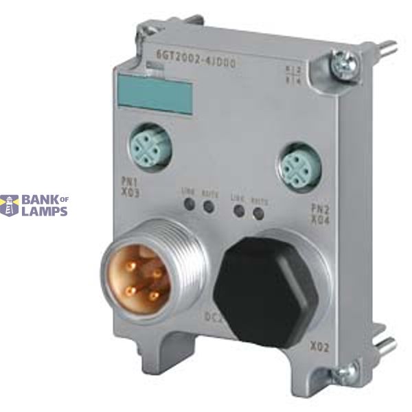 RFID Ethernet connection block, M12, 7/8 4-pole for RF182C, RFID181EIP CUSTOM'S TARIFF NO.:85177900 LKZ:DE image 1