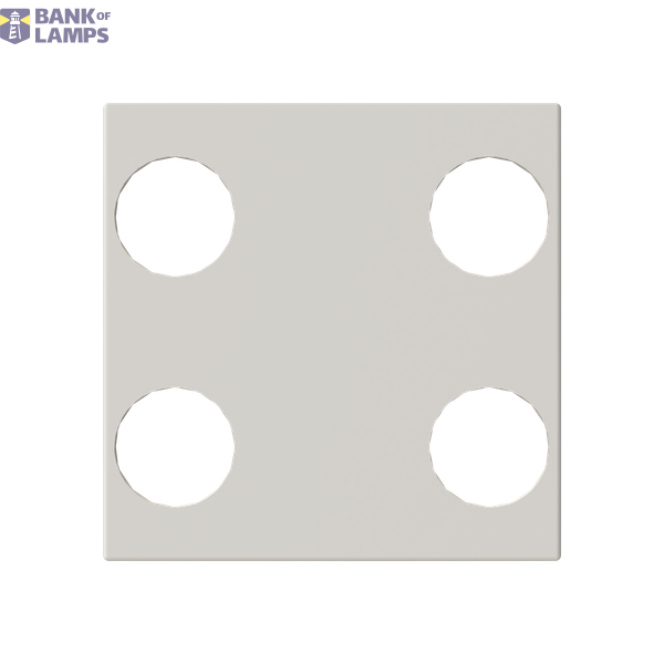 Cover plate - KNX 2/4-gang sensors - 2M - Dune image 1