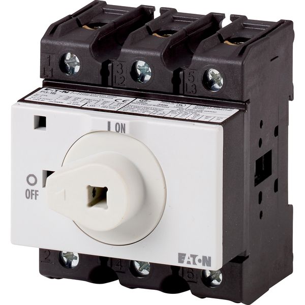 P3-100/XM Main switch, P3, 100 A, rear mounting, 3 pole image 2