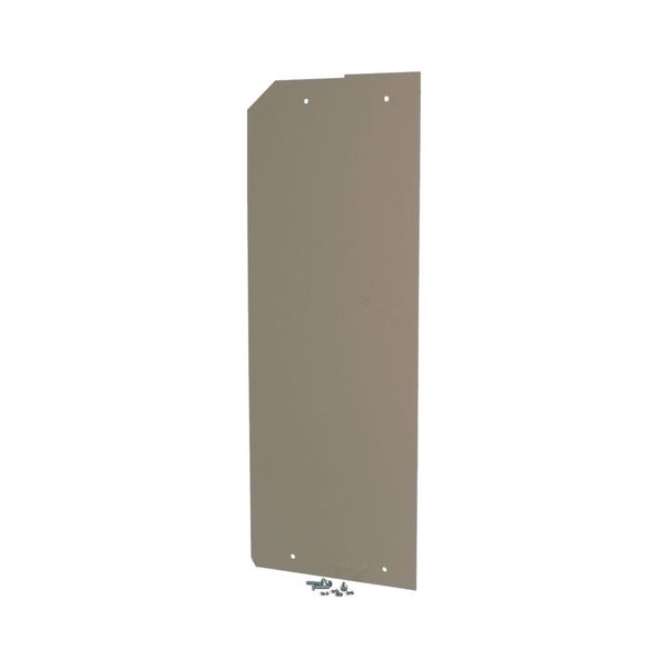 Side wall, for cabling box, H=750mm image 4
