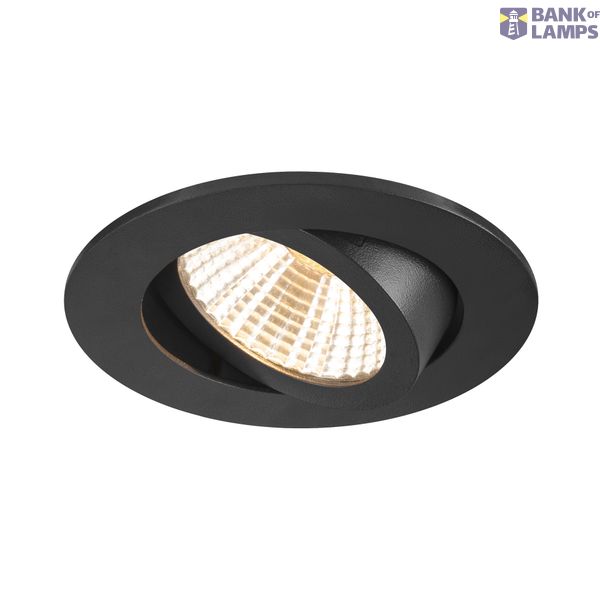 NEW TRIA® UNIVERSAL 68, recessed ceiling light, 2500/3000/4000K, 38°, IP 20, round, black image 2